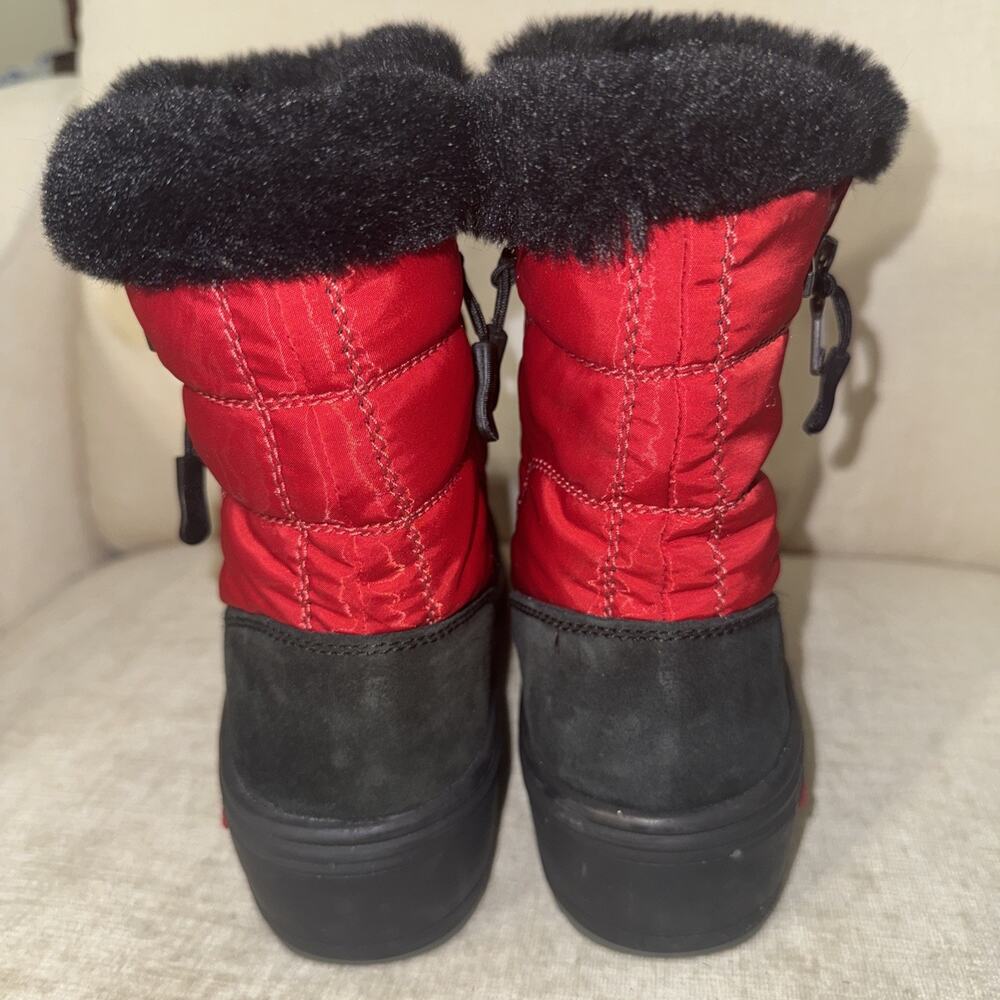 Pajar Women's Raff Red Winter Snow Insulated Side Zip Boots SZ 9-9.5 EUC - Picture 8 of 12